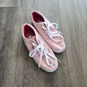 Vans Red & White Sneakers